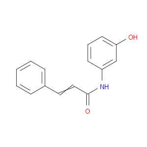 N-(3-HYDROXYPHENYL)CINNAMAMIDE