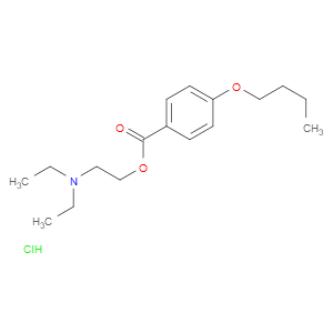 2-(DIETHYLAMINO)ETHYL 4-BUTOXYBENZOATE HYDROCHLORIDE - Click Image to Close