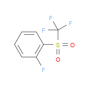 1-FLUORO-2-(TRIFLUOROMETHYLSULFONYL)BENZENE