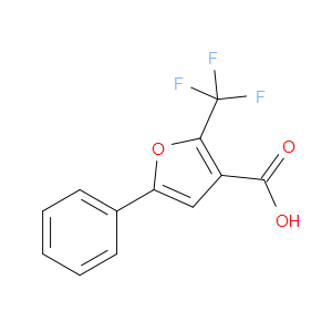 5-PHENYL-2-(TRIFLUOROMETHYL)-3-FUROIC ACID - Click Image to Close