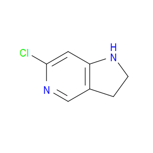 6-CHLORO-2,3-DIHYDRO-1H-PYRROLO[3,2-C]PYRIDINE