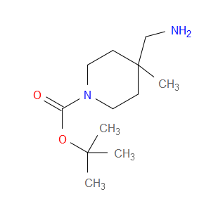 TERT-BUTYL 4-(AMINOMETHYL)-4-METHYLPIPERIDINE-1-CARBOXYLATE
