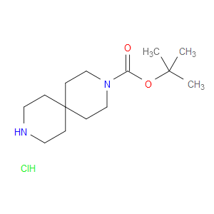 TERT-BUTYL 3,9-DIAZASPIRO[5.5]UNDECANE-3-CARBOXYLATE HYDROCHLORIDE - Click Image to Close