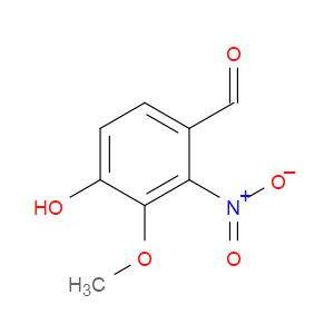 4-HYDROXY-3-METHOXY-2-NITROBENZALDEHYDE - Click Image to Close