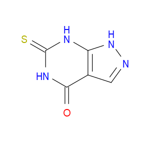 4-HYDROXY-6-MERCAPTOPYRAZOLO[3,4-D]PYRIMIDINE