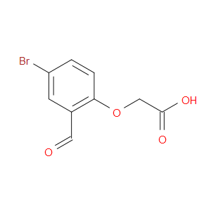 2-(4-BROMO-2-FORMYLPHENOXY)ACETIC ACID