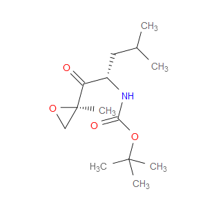 TERT-BUTYL ((S)-4-METHYL-1-((R)-2-METHYLOXIRAN-2-YL)-1-OXOPENTAN-2-YL)CARBAMATE
