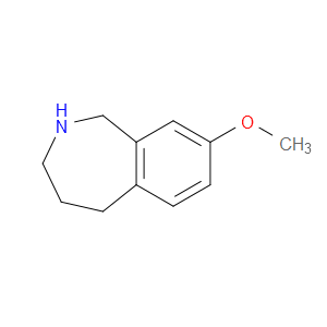 8-METHOXY-2,3,4,5-TETRAHYDRO-1H-BENZO[C]AZEPINE - Click Image to Close