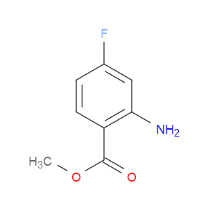 METHYL 2-AMINO-4-FLUOROBENZOATE - Click Image to Close