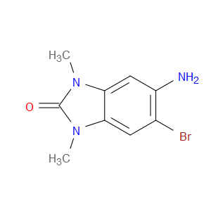 5-AMINO-6-BROMO-1,3-DIMETHYL-1H-BENZO[D]IMIDAZOL-2(3H)-ONE
