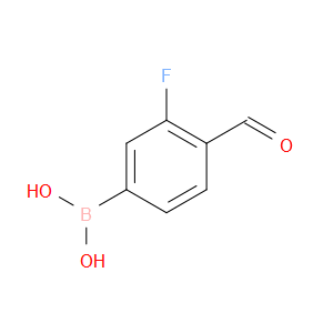3-FLUORO-4-FORMYLPHENYLBORONIC ACID - Click Image to Close