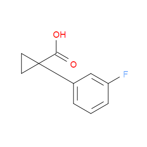 1-(3-FLUOROPHENYL)CYCLOPROPANECARBOXYLIC ACID