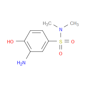 3-AMINO-4-HYDROXY-N,N-DIMETHYLBENZENESULFONAMIDE