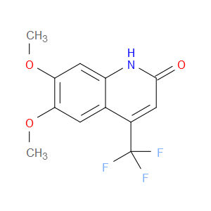 6,7-DIMETHOXY-4-(TRIFLUOROMETHYL)QUINOLIN-2(1H)-ONE
