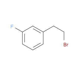 1-(2-BROMOETHYL)-3-FLUOROBENZENE - Click Image to Close