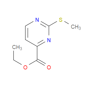 ETHYL 2-(METHYLTHIO)PYRIMIDINE-4-CARBOXYLATE