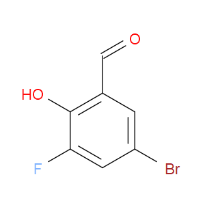 5-BROMO-3-FLUORO-2-HYDROXYBENZALDEHYDE - Click Image to Close