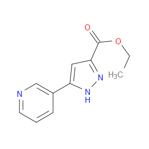 ETHYL 5-(PYRIDIN-3-YL)-1H-PYRAZOLE-3-CARBOXYLATE - Click Image to Close