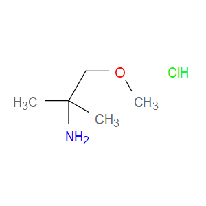 (2-METHOXY-1,1-DIMETHYLETHYL)AMINE HYDROCHLORIDE - Click Image to Close