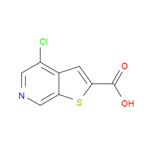 4-CHLOROTHIENO[2,3-C]PYRIDINE-2-CARBOXYLIC ACID - Click Image to Close