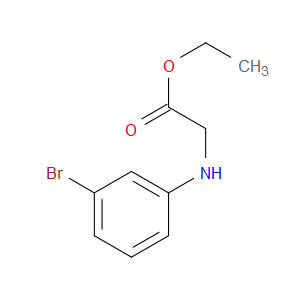 ETHYL 2-((3-BROMOPHENYL)AMINO)ACETATE - Click Image to Close
