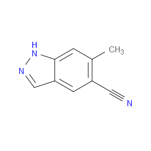 6-METHYL-1H-INDAZOLE-5-CARBONITRILE - Click Image to Close