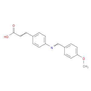 4-[(4-METHOXYBENZYLIDENE)AMINO]CINNAMIC ACID