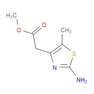 METHYL (2-AMINO-5-METHYL-1,3-THIAZOL-4-YL)ACETATE