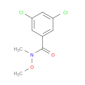 3,5-DICHLORO-N-METHOXY-N-METHYLBENZAMIDE - Click Image to Close
