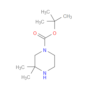 TERT-BUTYL 3,3-DIMETHYLPIPERAZINE-1-CARBOXYLATE