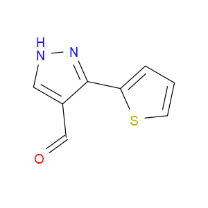 3-(THIOPHEN-2-YL)-1H-PYRAZOLE-4-CARBALDEHYDE