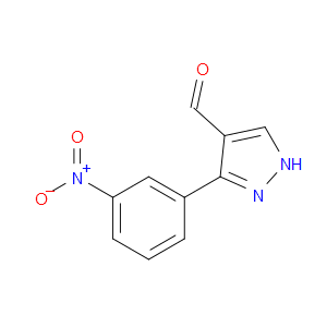 3-(3-NITROPHENYL)-1H-PYRAZOLE-4-CARBALDEHYDE - Click Image to Close