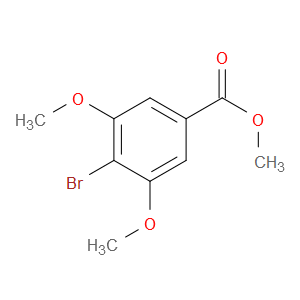 METHYL 4-BROMO-3,5-DIMETHOXYBENZOATE - Click Image to Close