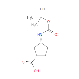 (1S,3R)-3-((TERT-BUTOXYCARBONYL)AMINO)CYCLOPENTANECARBOXYLIC ACID