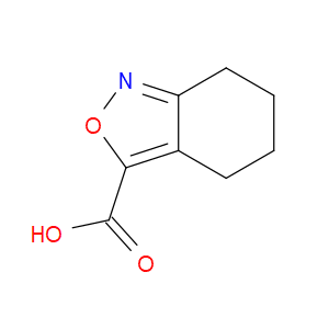 4,5,6,7-TETRAHYDRO-2,1-BENZISOXAZOLE-3-CARBOXYLIC ACID - Click Image to Close
