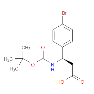 BOC-(R)-3-AMINO-3-(4-BROMO-PHENYL)-PROPIONIC ACID