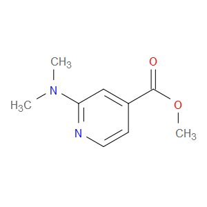 METHYL 2-(DIMETHYLAMINO)PYRIDINE-4-CARBOXYLATE