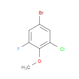 4-BROMO-2-CHLORO-6-FLUOROANISOLE - Click Image to Close