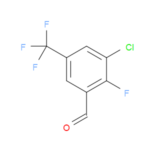 3-CHLORO-2-FLUORO-5-(TRIFLUOROMETHYL)BENZALDEHYDE - Click Image to Close