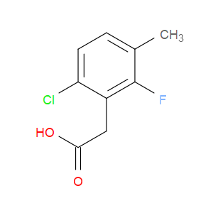 6-CHLORO-2-FLUORO-3-METHYLPHENYLACETIC ACID