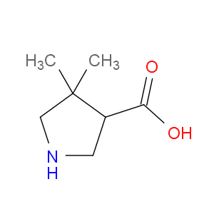 4,4-DIMETHYLPYRROLIDINE-3-CARBOXYLIC ACID