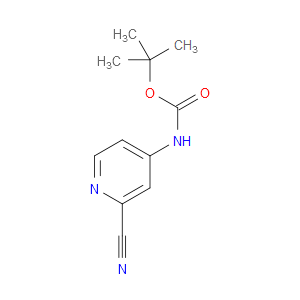 TERT-BUTYL (2-CYANOPYRIDIN-4-YL)CARBAMATE