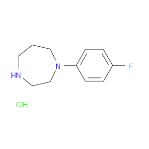 1-(4-FLUOROPHENYL)HOMOPIPERAZINE HYDROCHLORIDE - Click Image to Close