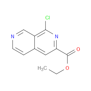 ETHYL 1-CHLORO-2,7-NAPHTHYRIDINE-3-CARBOXYLATE
