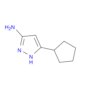 3-CYCLOPENTYL-1H-PYRAZOL-5-AMINE - Click Image to Close