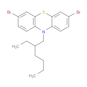 10H-PHENOTHIAZINE, 3,7-DIBROMO-10-(2-ETHYLHEXYL)- - Click Image to Close