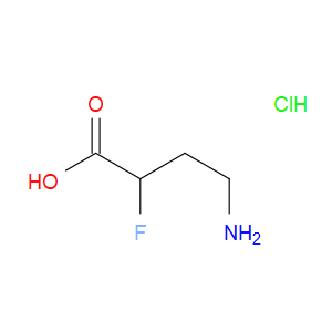 4-AMINO-2-FLUOROBUTANOIC ACID HYDROCHLORIDE