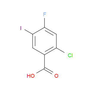 2-CHLORO-4-FLUORO-5-IODOBENZOIC ACID