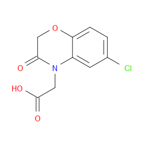 2-(6-CHLORO-3-OXO-2H-BENZO[B][1,4]OXAZIN-4(3H)-YL)ACETIC ACID