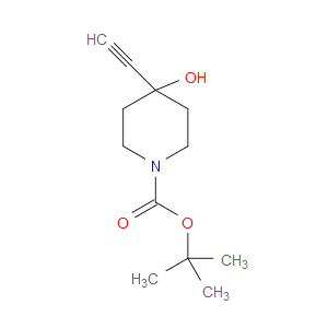 TERT-BUTYL 4-ETHYNYL-4-HYDROXYPIPERIDINE-1-CARBOXYLATE